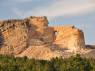 O gigantesco monumento em construção de Crazy Horse, na região das Black Hills, em South Dakota, nos Estados Unidos